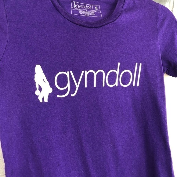 GYMDOLL Royal Purple Tiny Baby Tee - Picture 2 of 6